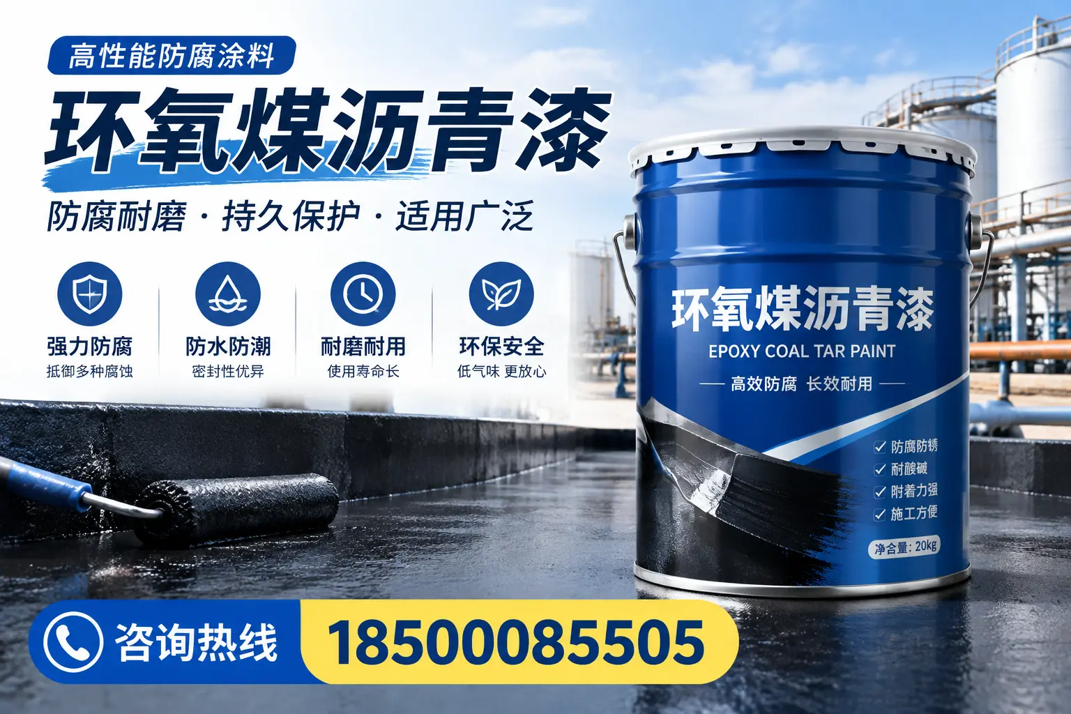 环氧煤沥青漆与传统涂料的对比，哪种更适合临夏？